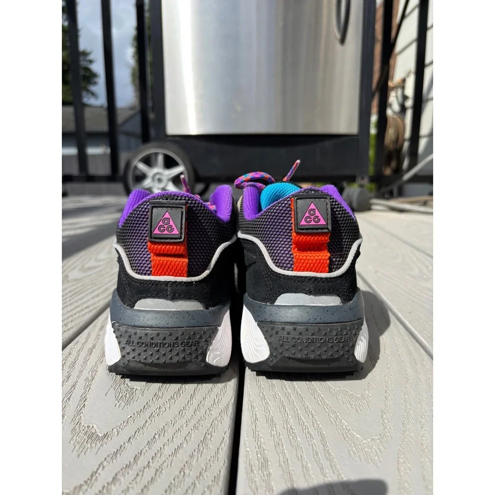 Nike ACG Dog Mountain Mens Shoes Size 7.5 Hyper Grape Black‎ Blue AQ0916-001
